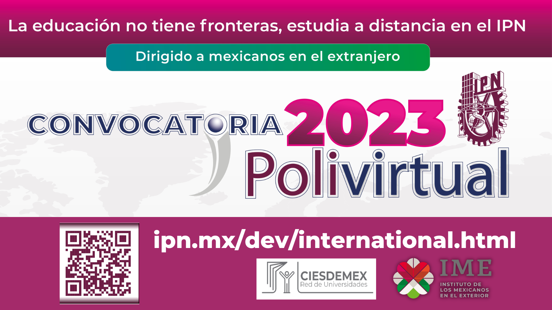 Convocatoria 2023 IPN PoliVirtual